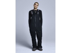 Poederbaas ski broek heren Drekka bib pant black-model-voor-pb270910-001